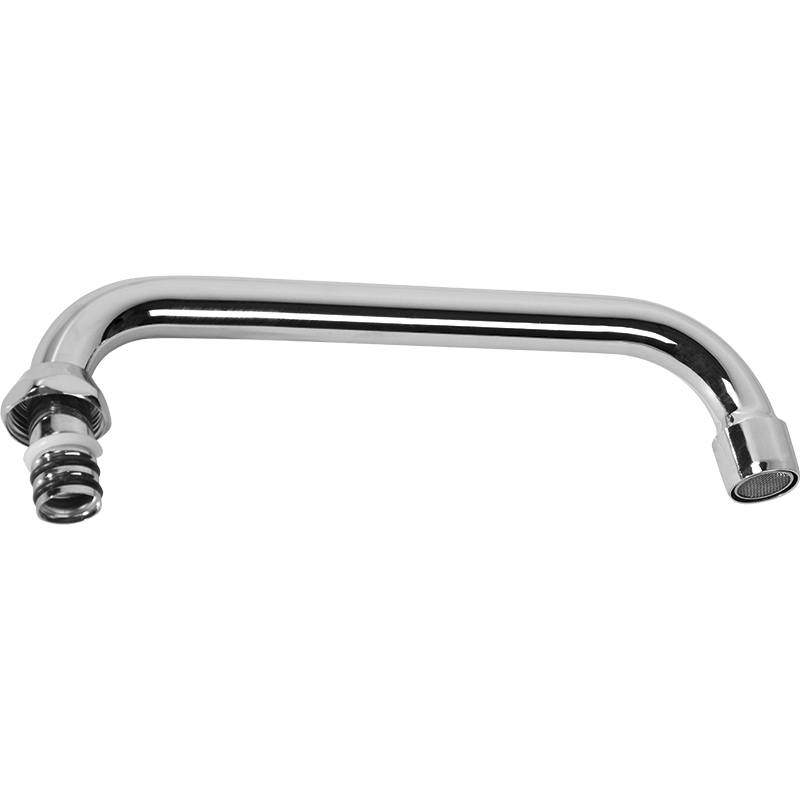 Chromowana Wylewka C z Mosiądzu Ø16 mm - Eleganckie Wykończenie dla Twojej Łazienki