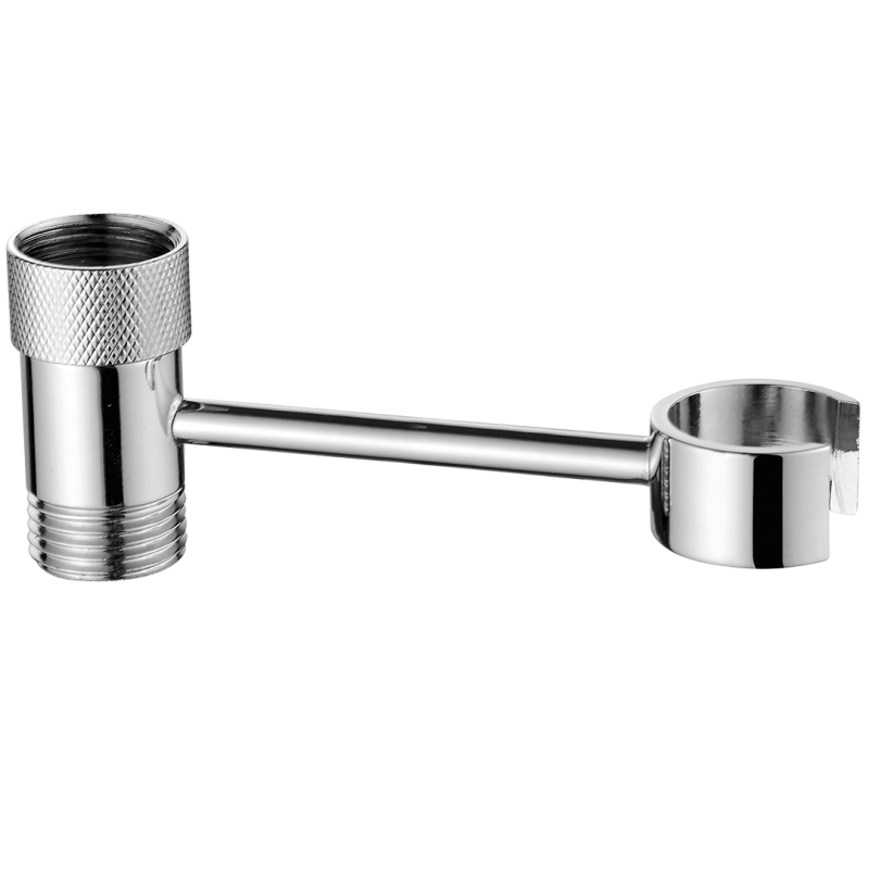 Luksusowy chromowany uchwyt do słuchawki prysznicowej - elegancja i trwałość!