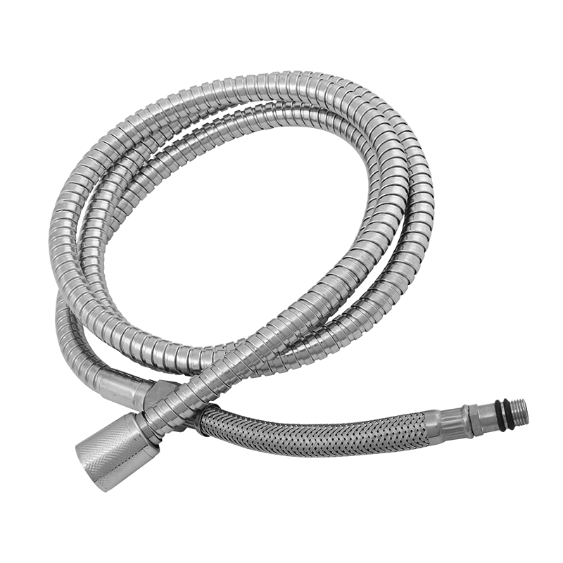 Chromowany wąż do baterii Rosso z wyciąganą końcówką - trwałość i styl w jednym!