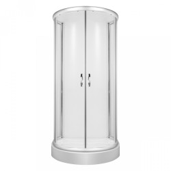 Elegancka Kabina Prysznicowa STYLIO 80x100 Frost – Luksusowy Komfort w Twojej Łazience!