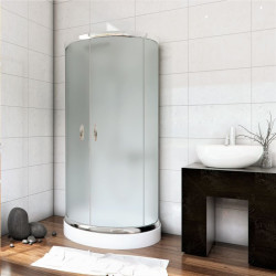 Elegancka Kabina Prysznicowa STYLIO 80x100 Frost – Luksusowy Komfort w Twojej Łazience!