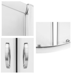 Elegancka Kabina Prysznicowa STYLIO 80x100 Frost – Luksusowy Komfort w Twojej Łazience!