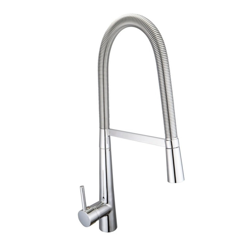 Stylowa bateria kuchenna ERCO z elastyczną chromowaną wylewką - Model BJJ315