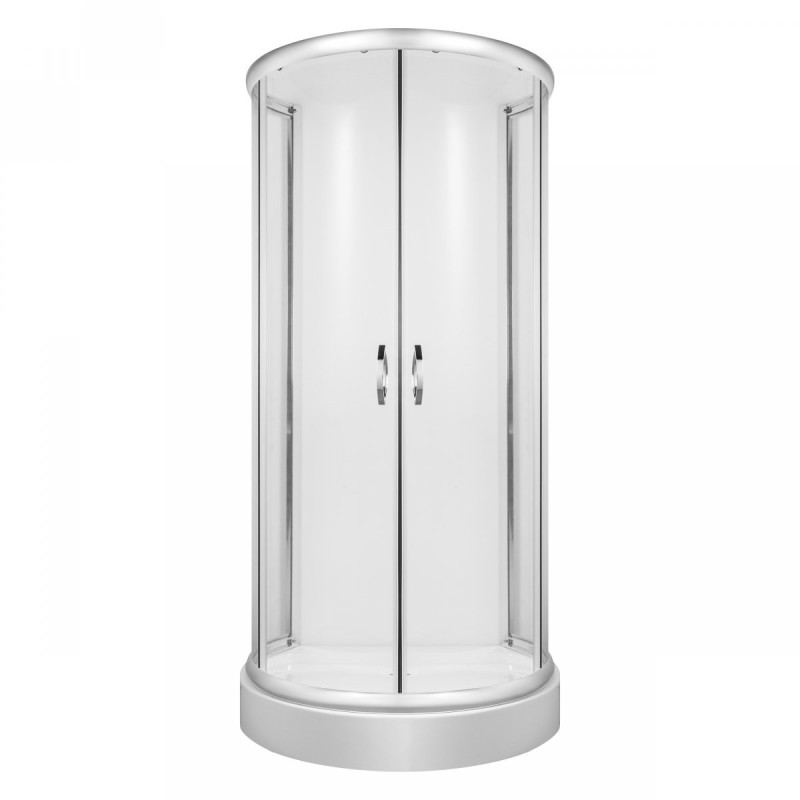 Stylowy Kabina Prysznicowa STYLIO 80x100 Grafitowa - Nowoczesność i Elegancja w Twojej Łazience