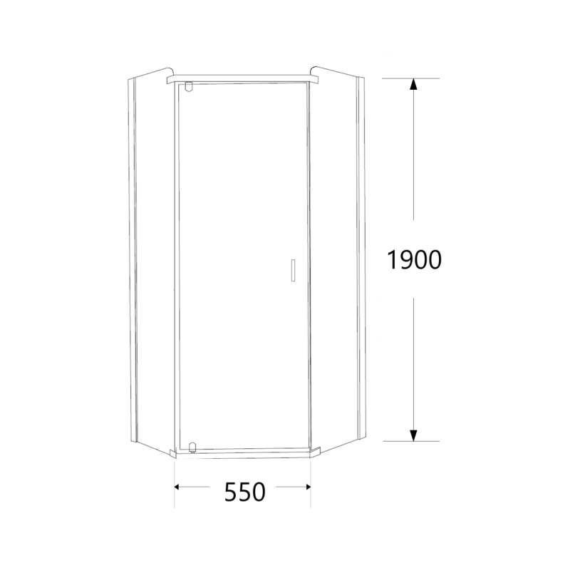 Luksusowa Kabina Prysznicowa STYLIO 90 Komfort & Styl