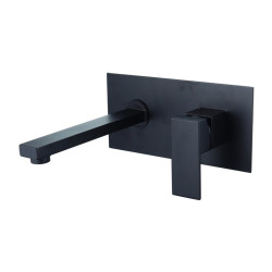 Elegancka Bateria Umywalkowa Podtynkowa CEDI Czarna BJJ340B - Styl, który zachwyca!