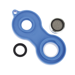 Uniwersalny Klucz do Aeratorów z Niebieskim Wykończeniem – 2 Lata Gwarancji!