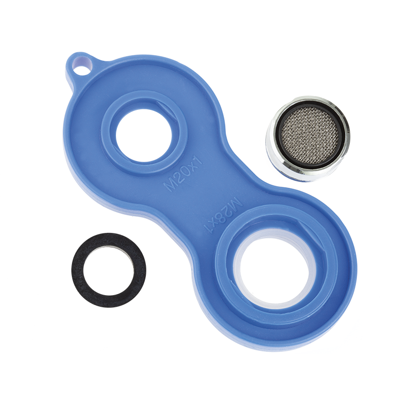 Uniwersalny Klucz do Aeratorów z Niebieskim Wykończeniem – 2 Lata Gwarancji!