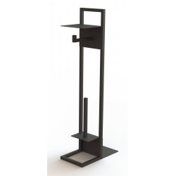 Elegancki stojak na papier Mokko Nero - wysoki standard w Twojej łazience!