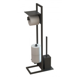 Elegancki stojak na papier Mokko Nero - wysoki standard w Twojej łazience!