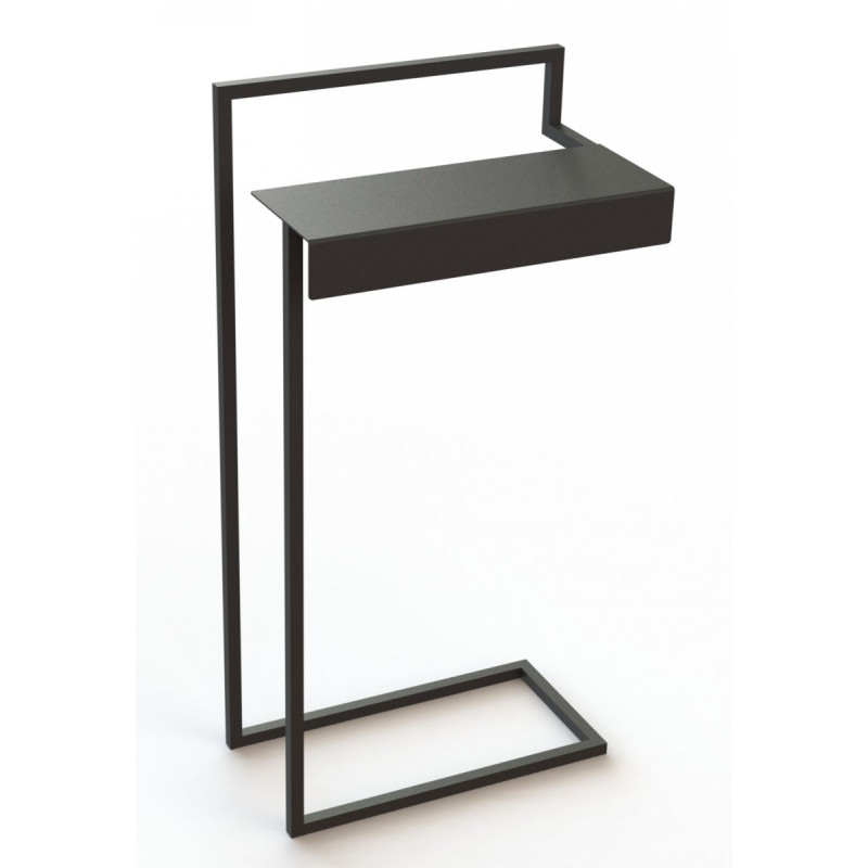 Stylowy Wieszak Podłogowy Mokko Nero z Praktyczną Półką - Elegancja i Funkcjonalność w Czarni!