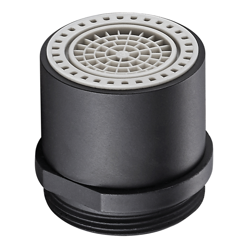 Aerator Dualny 24mm Czarny, Mosiądz-ABS: Eco przyjemność do umywalek i zlewów!