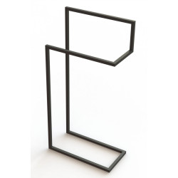 Wyjątkowy Wieszak Podłogowy Mokko Nero - Nowoczesny Styl w Czarnej Odsłonie!