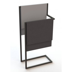 Wyjątkowy Wieszak Podłogowy Mokko Nero - Nowoczesny Styl w Czarnej Odsłonie!