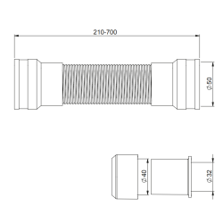 Elastyczne przyłącze uniwersalne do umywalek i zlewów – niezawodne w każdej łazience i kuchni!