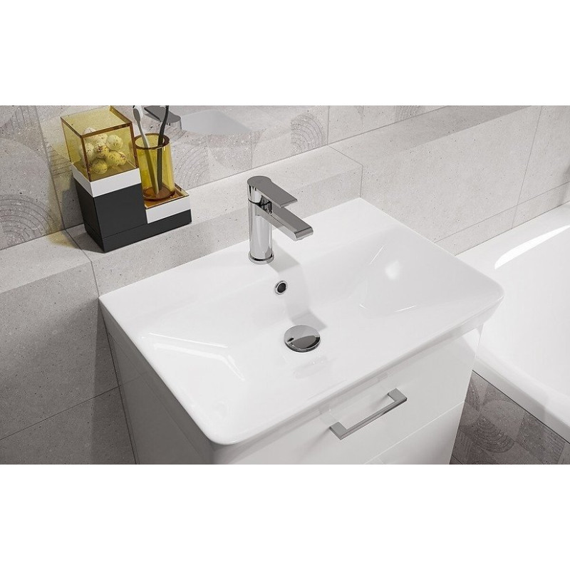 Stylowa Niska Bateria Umywalkowa Verso Chrom - Elegancja i Funkcjonalność S951-404