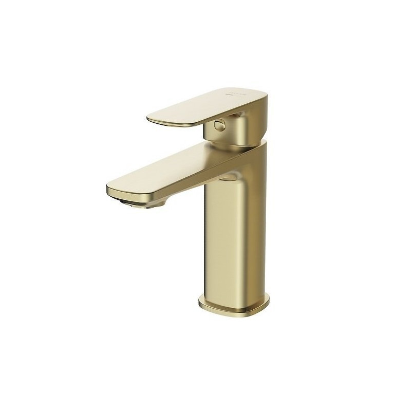 Luksusowa Bateria Umywalkowa Larga Gold Mat - Nowoczesny Design, Idealna do Wnętrz Premium