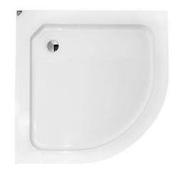 Ekskluzywna Kabina Prysznicowa Sigma 80 z Chromowanymi Elementami i Grafitowym Szkłem