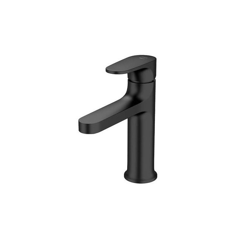 Czarna bateria umywalkowa Inverto - elegancja i nowoczesność w jednym rozwiązaniu!