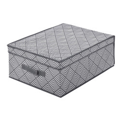 Eleganckie Pudełko z Pokrywką JAMJKA - Nowoczesne Przechowywanie z Uchwytem