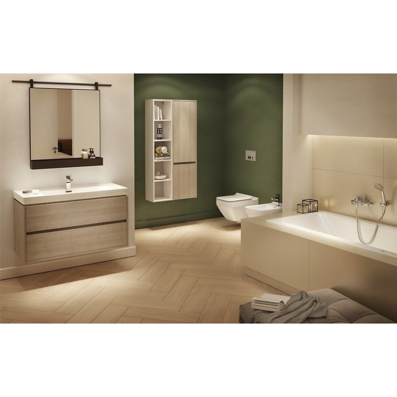 Elegancka Bateria Umywalkowa Vigo Chrome, Stylowy Design Niska Wysokość S951-049