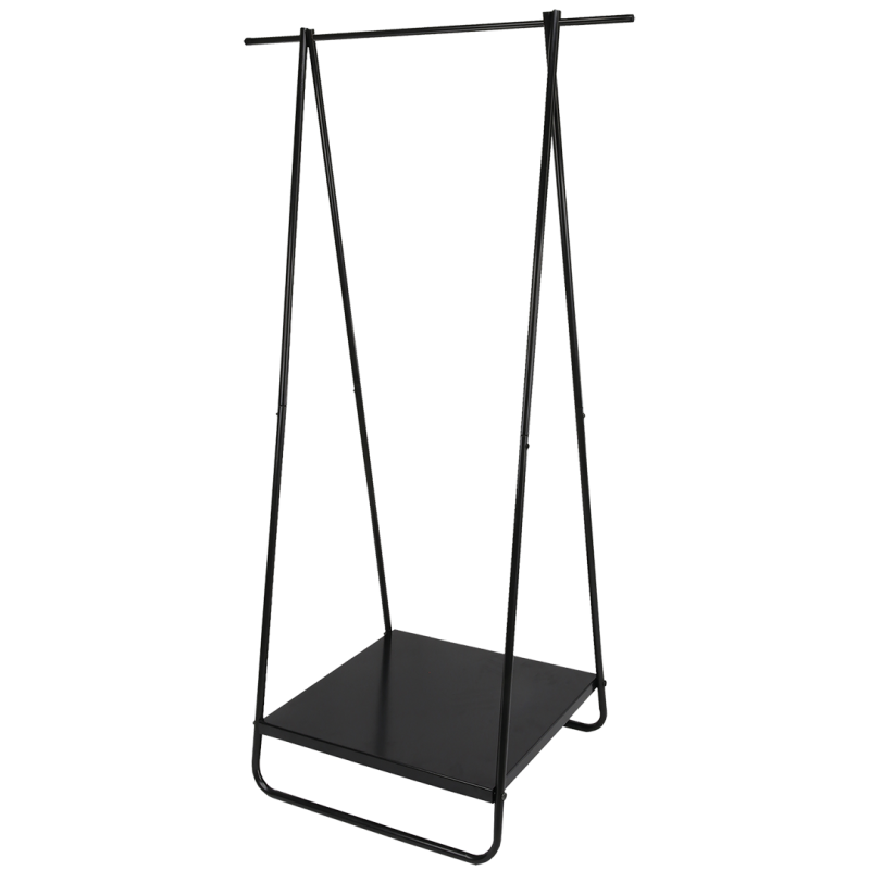 Elegancka szafa LOFT II – styl industrialny, wysoka jakość, czarne wykończenie