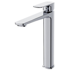 Nowoczesna bateria umywalkowa Larga Chrom - Wysoki komfort dla Twojej łazienki!