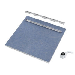 Stylowy Odpływ Liniowy Schedpol STAMP SLIM 80x80 cm - Idealne rozwiązanie do Twojej łazienki!