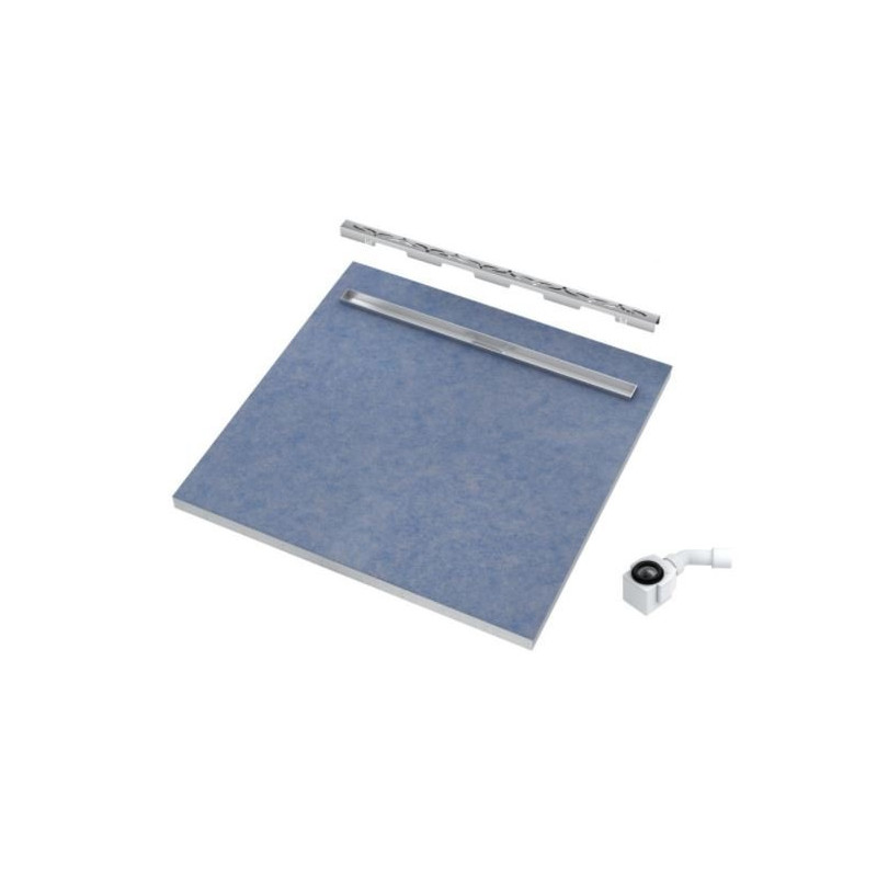 Stylowy Odpływ Liniowy Schedpol STAMP SLIM 80x80 cm - Idealne rozwiązanie do Twojej łazienki!