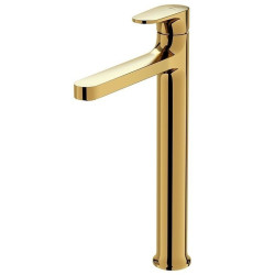 Złota Bateria Inverto - Nowoczesna Elegancja z Podwójnym Mieszaczem