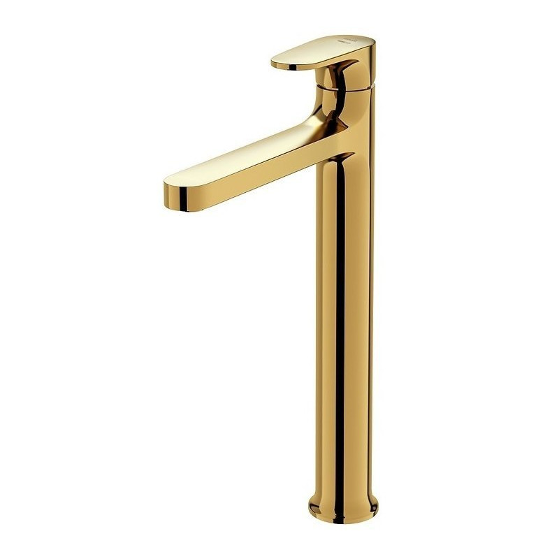 Złota Bateria Inverto - Nowoczesna Elegancja z Podwójnym Mieszaczem