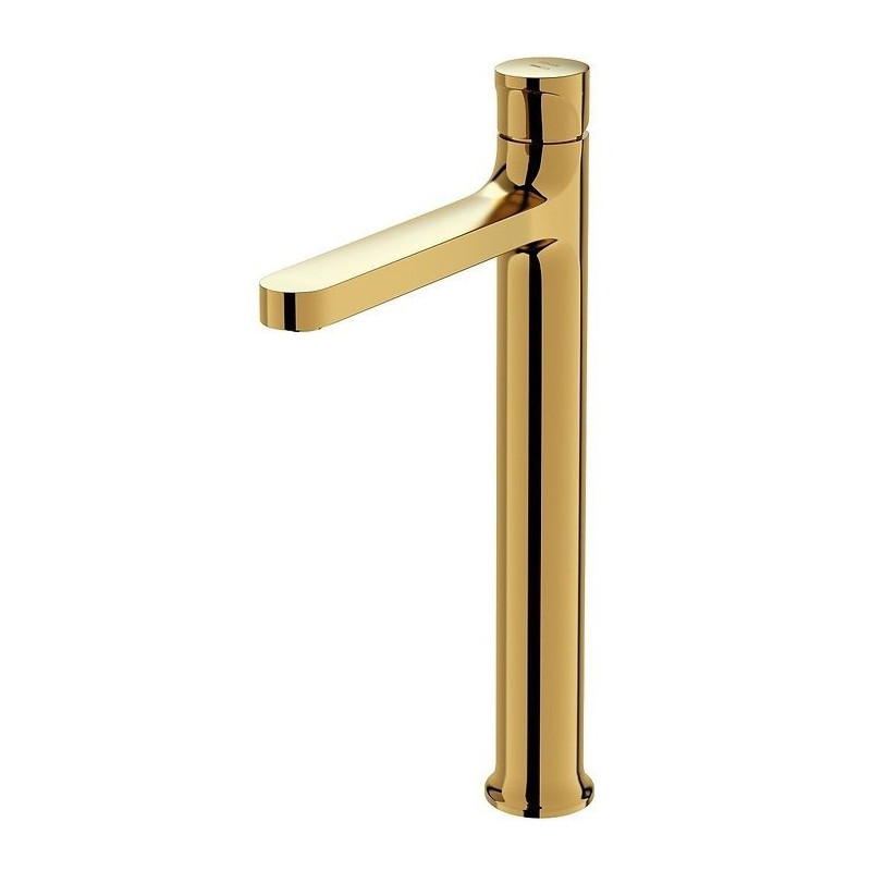 Złota Bateria Inverto - Nowoczesna Elegancja z Podwójnym Mieszaczem