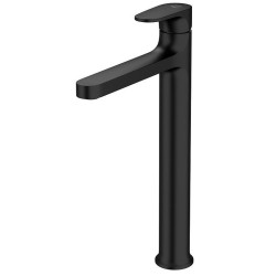 Inverto Czarna Wysoka Bateria Umywalkowa z Dwoma Mieszaczami - Elegancja i Funkcjonalność