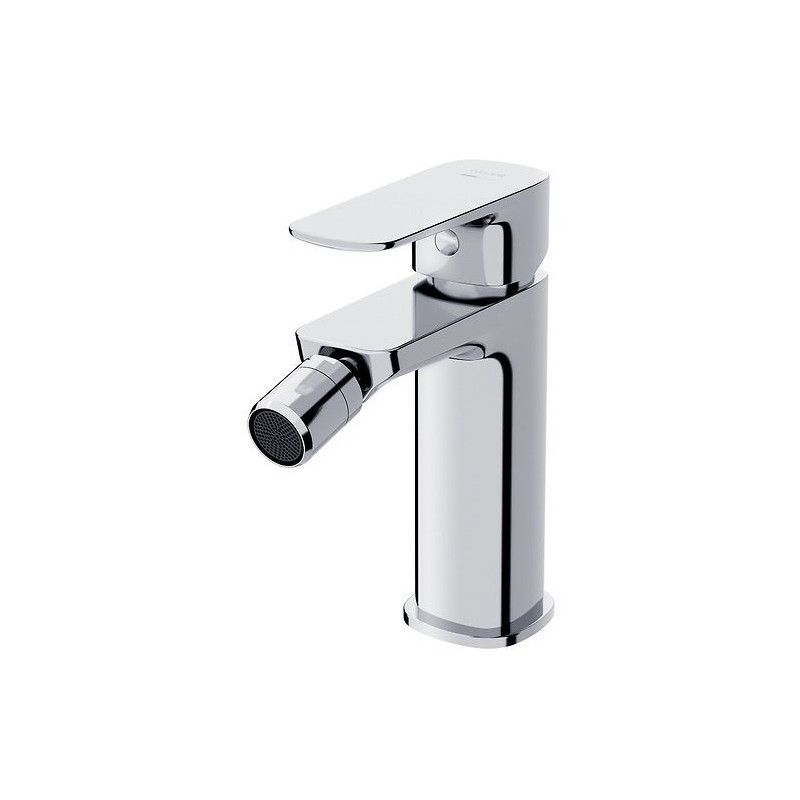 Lśniąca Bateria Bidetowa Larga w Stalowym Chromie - Styl i Funkcjonalność S951-380