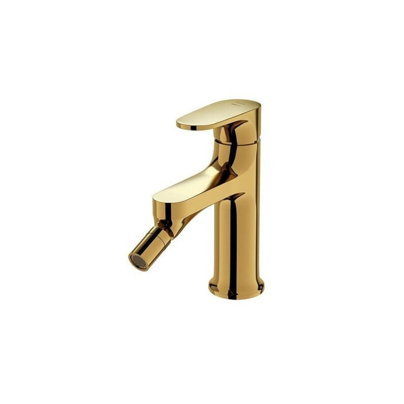 Luksusowa Bateria Bidetowa Inverto Złota z Dwoma Mieszaczami - Elegancja i Styl