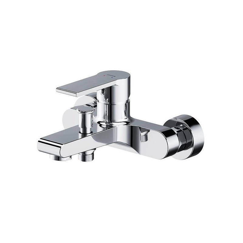 Verso Chromowana Bateria Wannowa Ścienna - Elegancja do Twojej Łazienki!