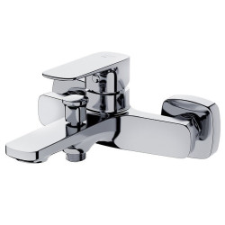 Luksusowa bateria wannowa ścienna Larga Chrom – Elegancja i funkcjonalność S951-377