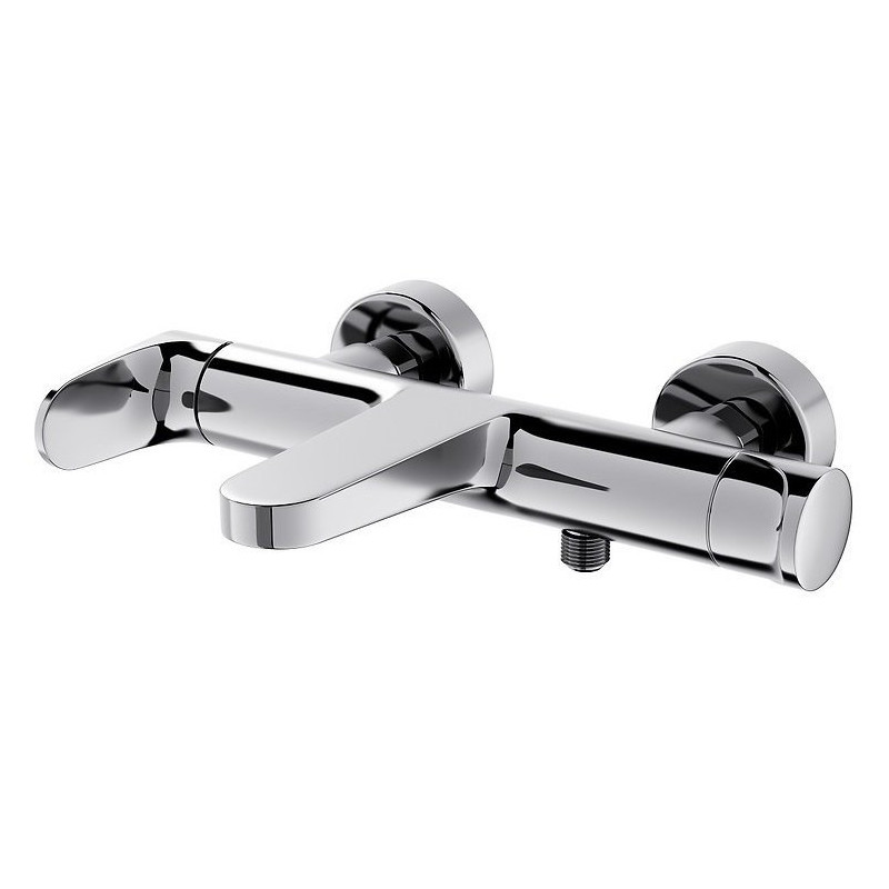 Elegancka Bateria Wannowa Inverto Chrom z Dwoma Mieszaczami - Nowoczesność i Styl