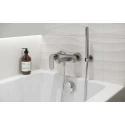 Elegancka Bateria Wannowa Nikiel Crea - Luksus i Styl, Kod S951-309