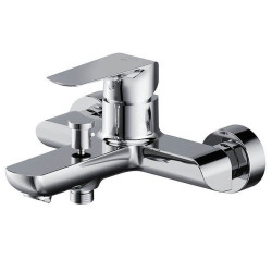 Elegancka bateria wannowa City w kolorze chrom - model S951-344