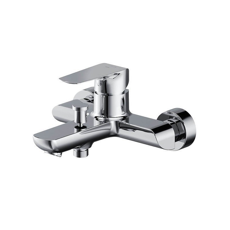 Elegancka bateria wannowa City w kolorze chrom - model S951-344