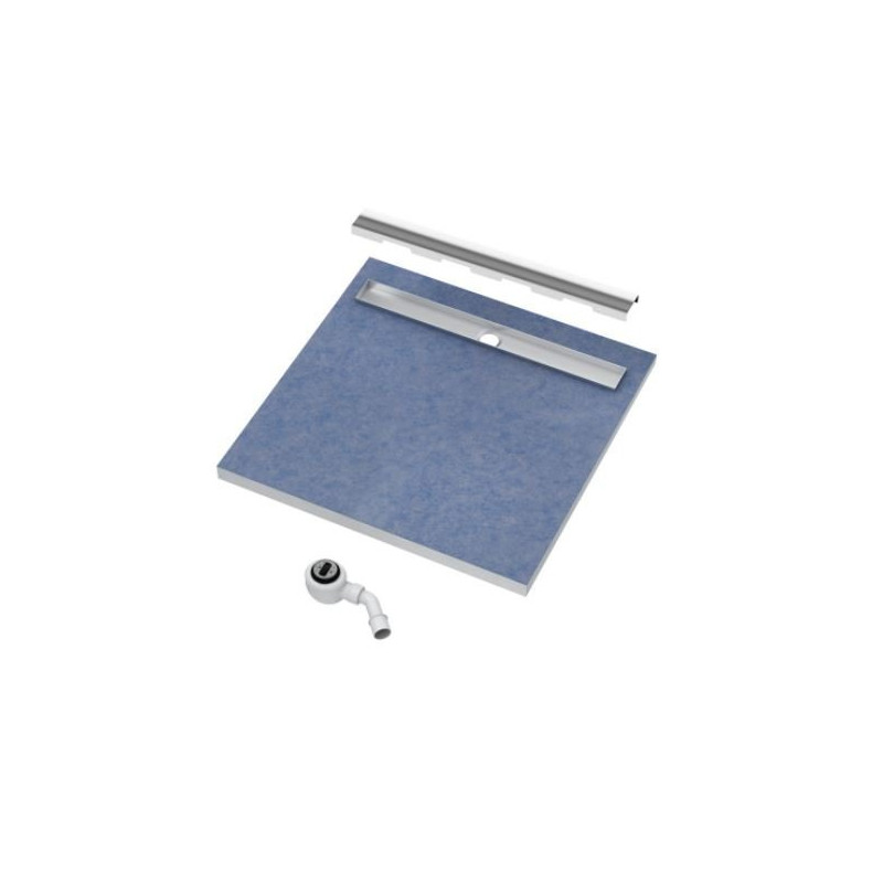 Schedpol Elite Odpływ 90x90 cm z rusztem STEEL - Elegancja i Funkcjonalność!