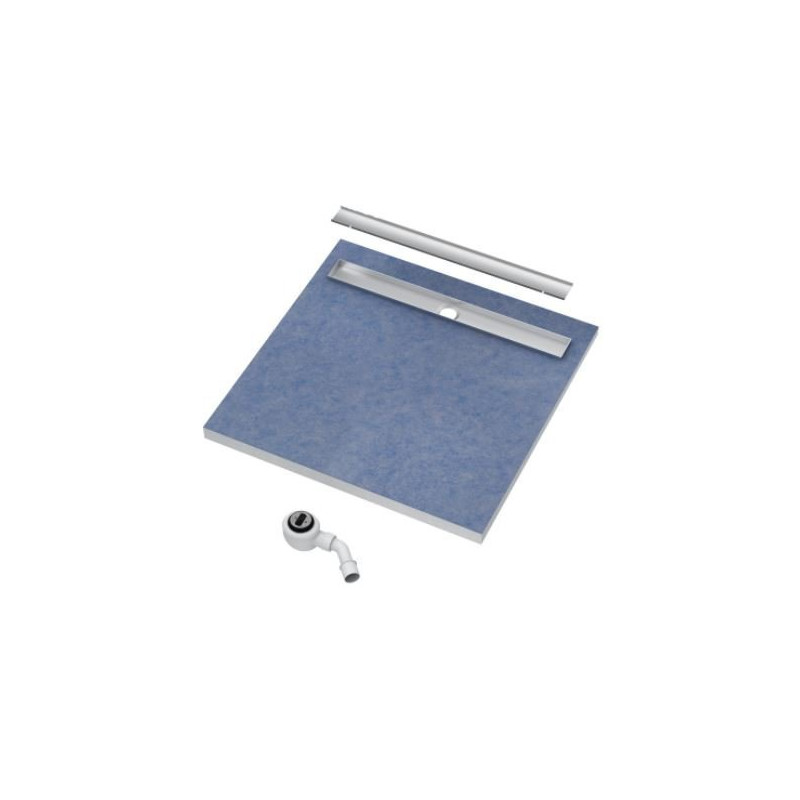 Luksusowy Odpływ Liniowy Schedpol 90x90 cm z Rusztem PLATE - Nowoczesna Funkcjonalność!