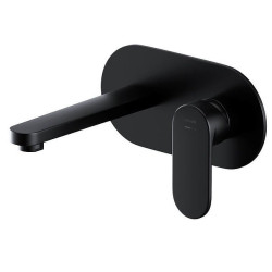 Stylowa Bateria Umywalkowa Podtynkowa Crea Czarna z Boxem S951-333 - Nowoczesność w Twojej Łazience