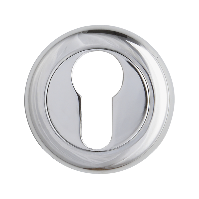Stylowy Chromowany Szyld Okrągły z Wkładką – Idealny do Drzwi Wewnętrznych