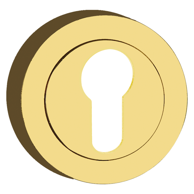 Stylowa Złota Rozeta do Drzwi - Klasyczny Akcent dla Wnętrz!