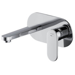 Nowoczesna Bateria Umywalkowa Crea Podtynkowa z Boksem - Stylowy Chrom S951-330