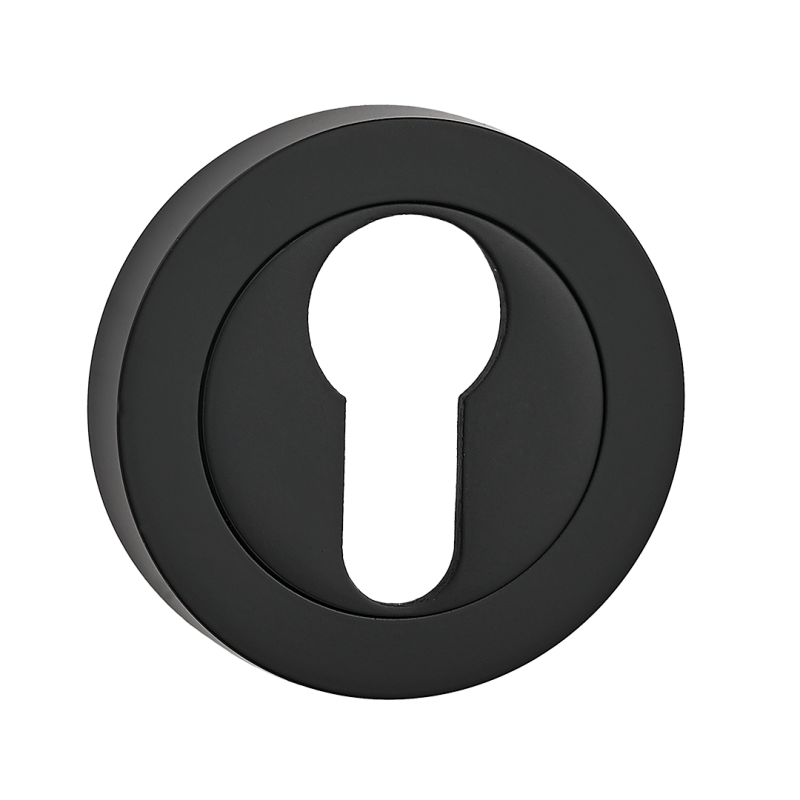 Szyld Okrągły Premium z Czarnym Wykończeniem - Elegancja i Bezpieczeństwo w Jednym!