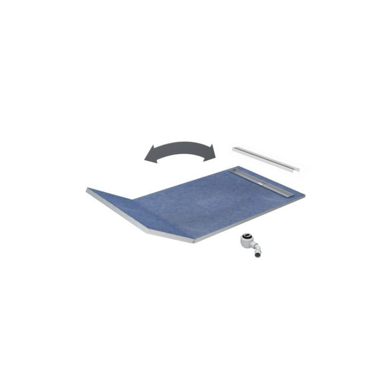 Elegancki Odpływ Liniowy Schedpol CIRCLE 130+50x80 cm - Nowoczesny Design!