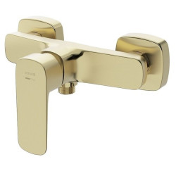 Ekskluzywna bateria prysznicowa Larga w złotym macie - Nowy standard elegancji!